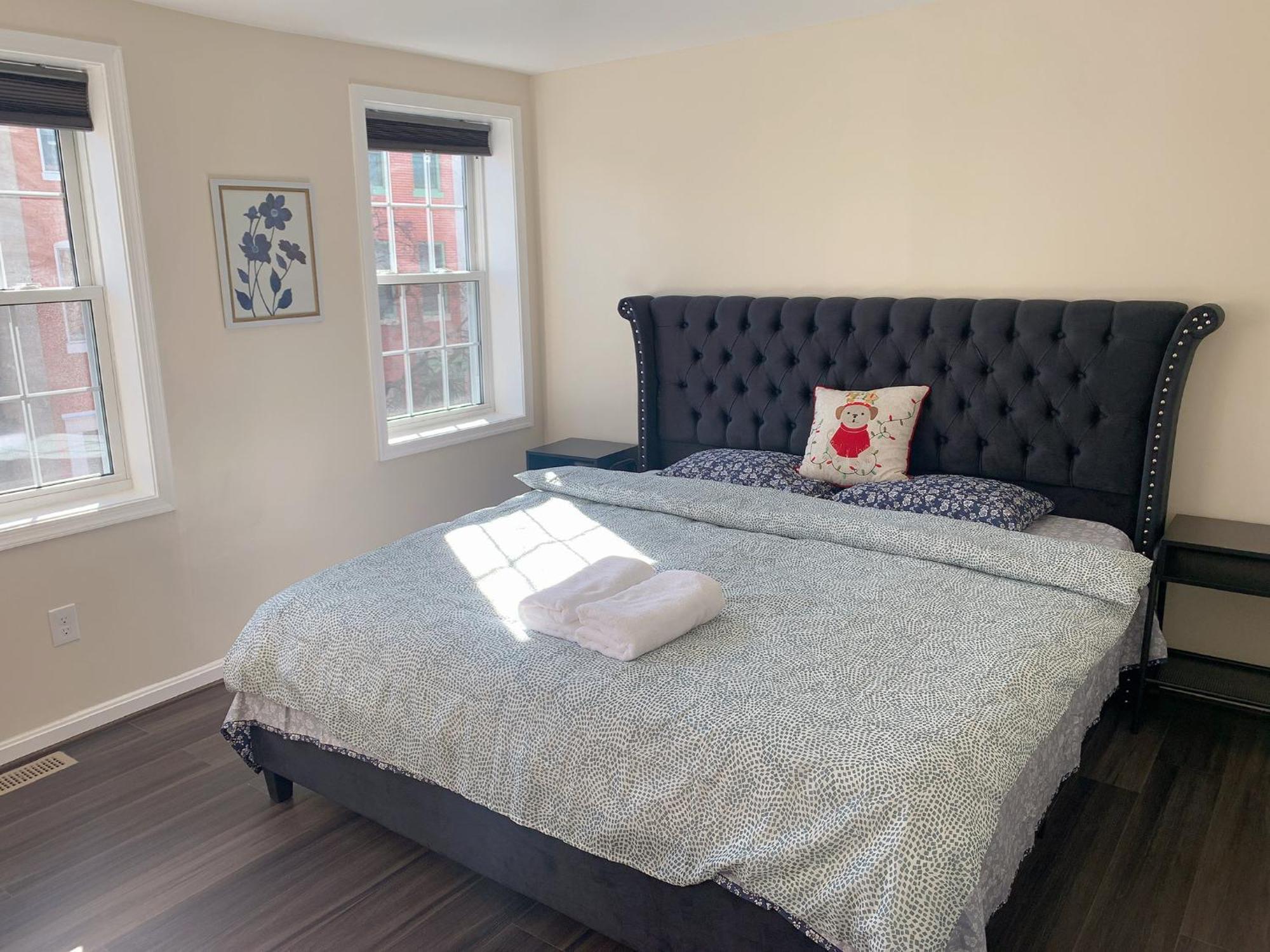 Sweet Bedroom Located Central Of Downtown Baltimore Exterior foto